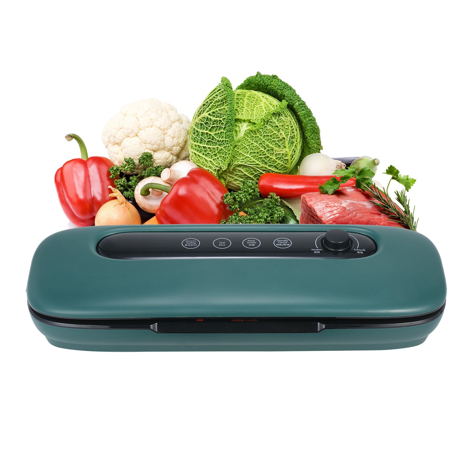 Strong Suction Power Vacuum Sealer Machine Food Storage Sealing Machine Sous Vide Machine Kitchen Appliance for Dry and Wet Foods
