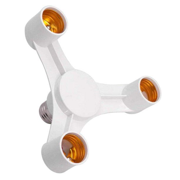 Led Light Bulb Adapter Holder Socket Base Splitter Converter (E27)