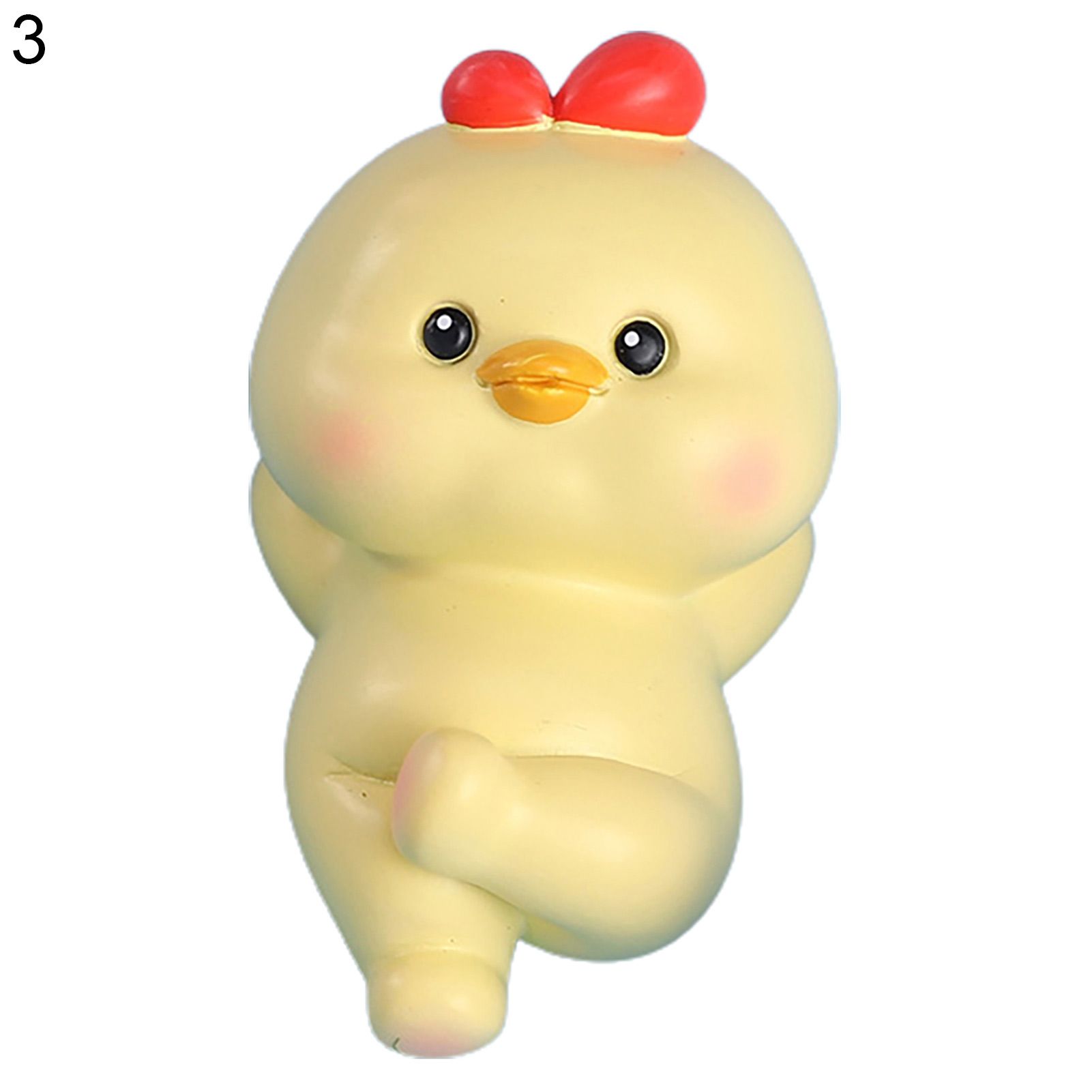 Miniature Sculpture Compact Polished Cute Animal Miniature