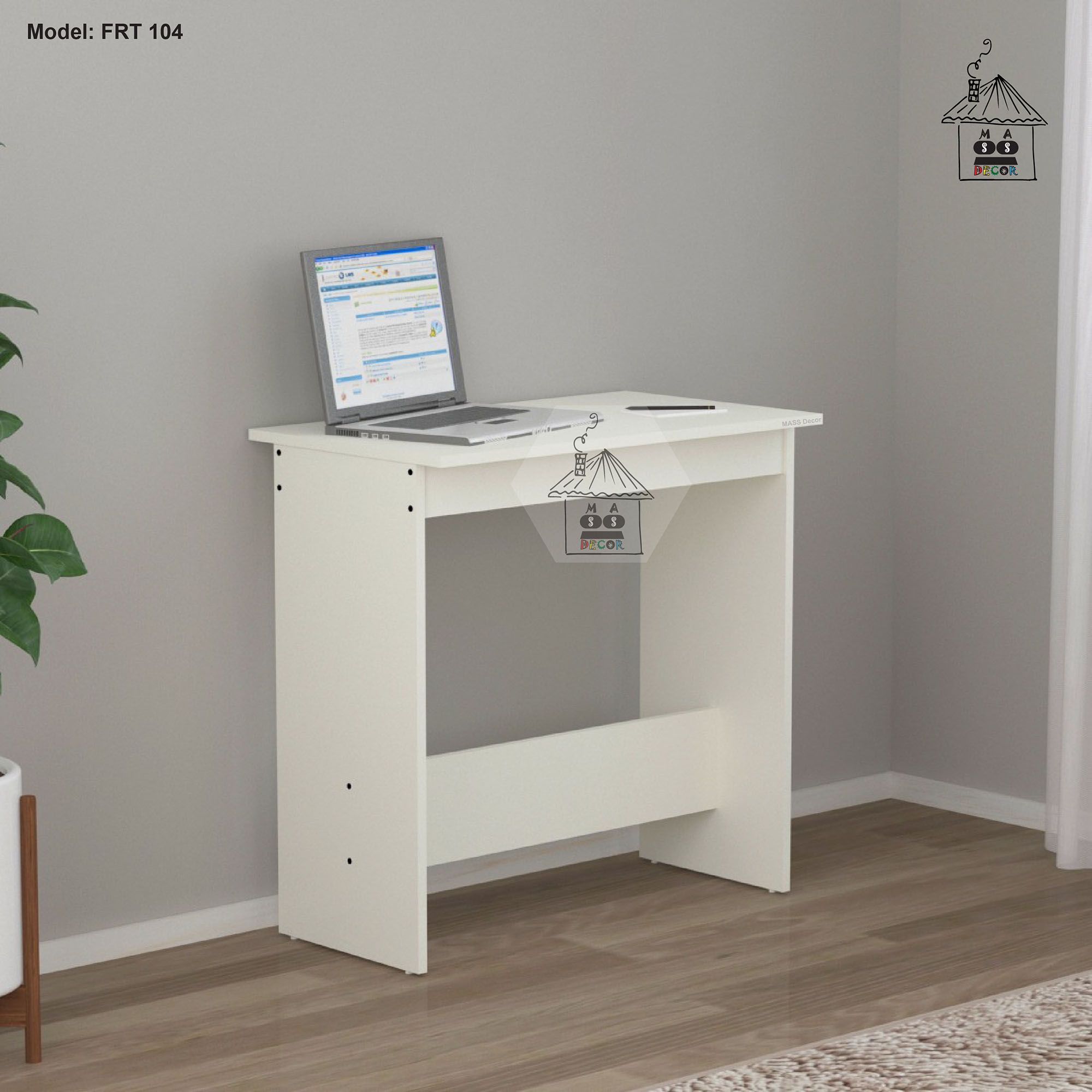 Modern Laptop Table  28 Inch x 28 Inch x 16 Inch (Model: FRT104)