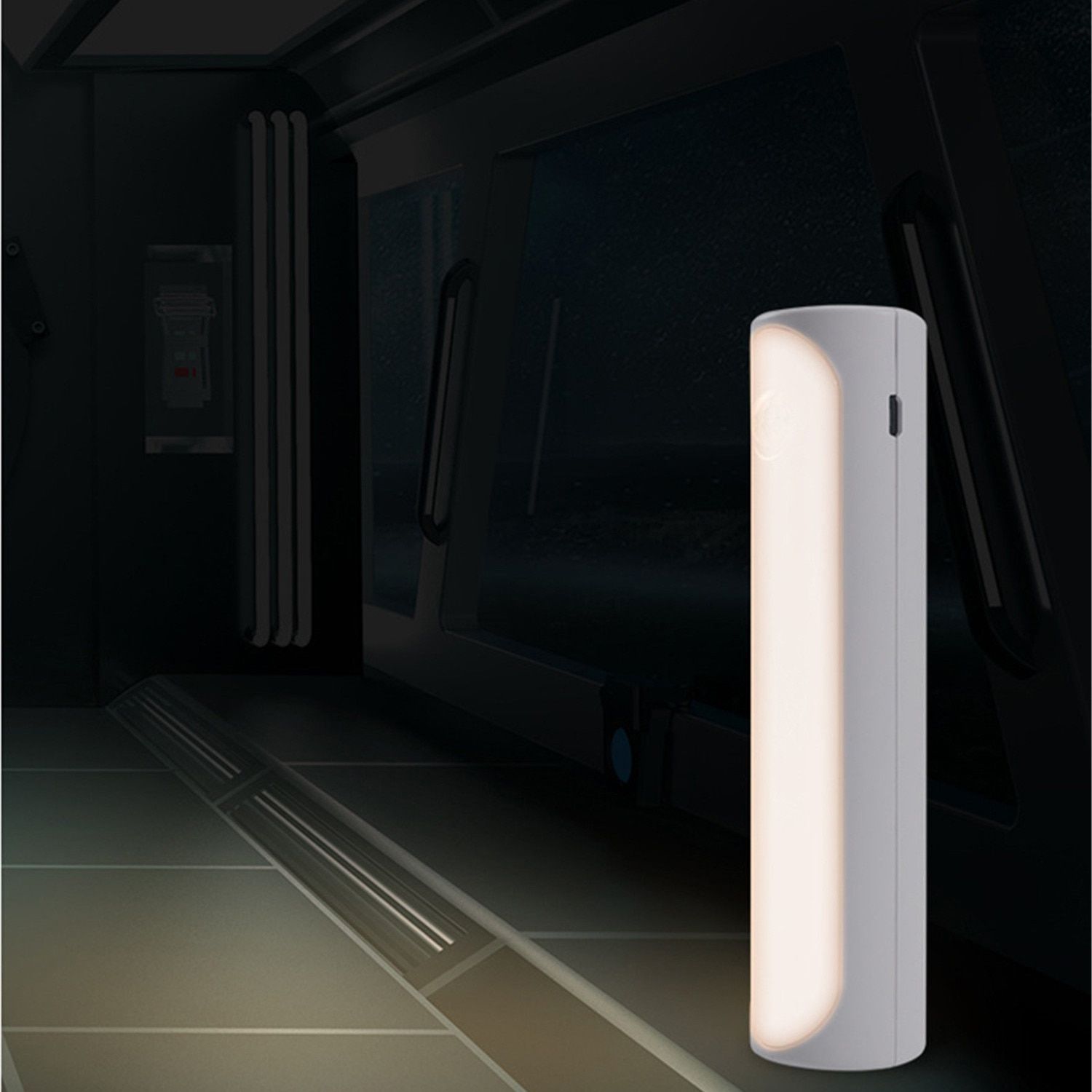 Multifunctional Night Light LED Rechargeable Handheld Torch Motion Sensor Night Light Kitchen Corridor Cabinet Wardrobe Lamps