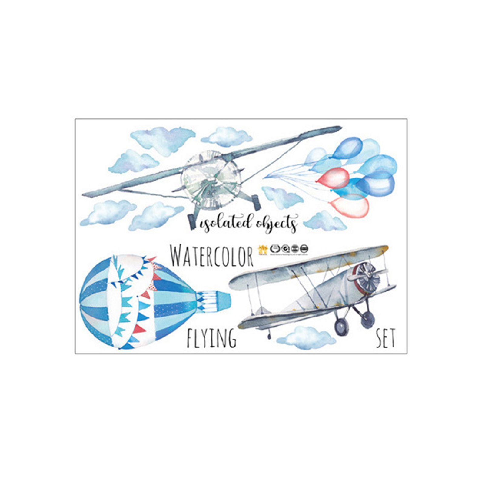 Wall Stickers Delicate Wide Application Wall Decal Sticker