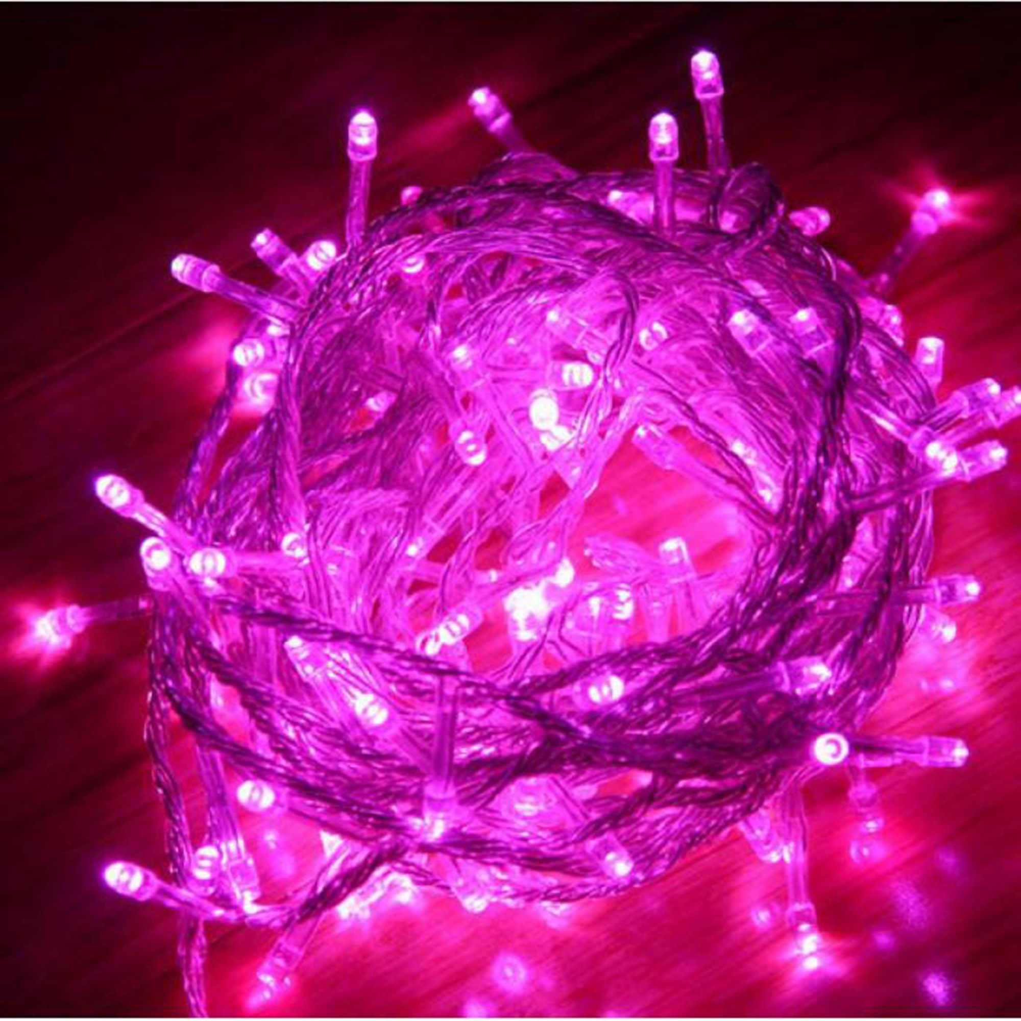 Fairy Decorative Lights Pink / Room Decoration Light/ Pink Colour Fairy Lights/ Rice Lights/ Party Lights/ Christmas Light/ Weeding Party Lights/ Pink Color Decorative Fairy Lights - Room Decoration Light