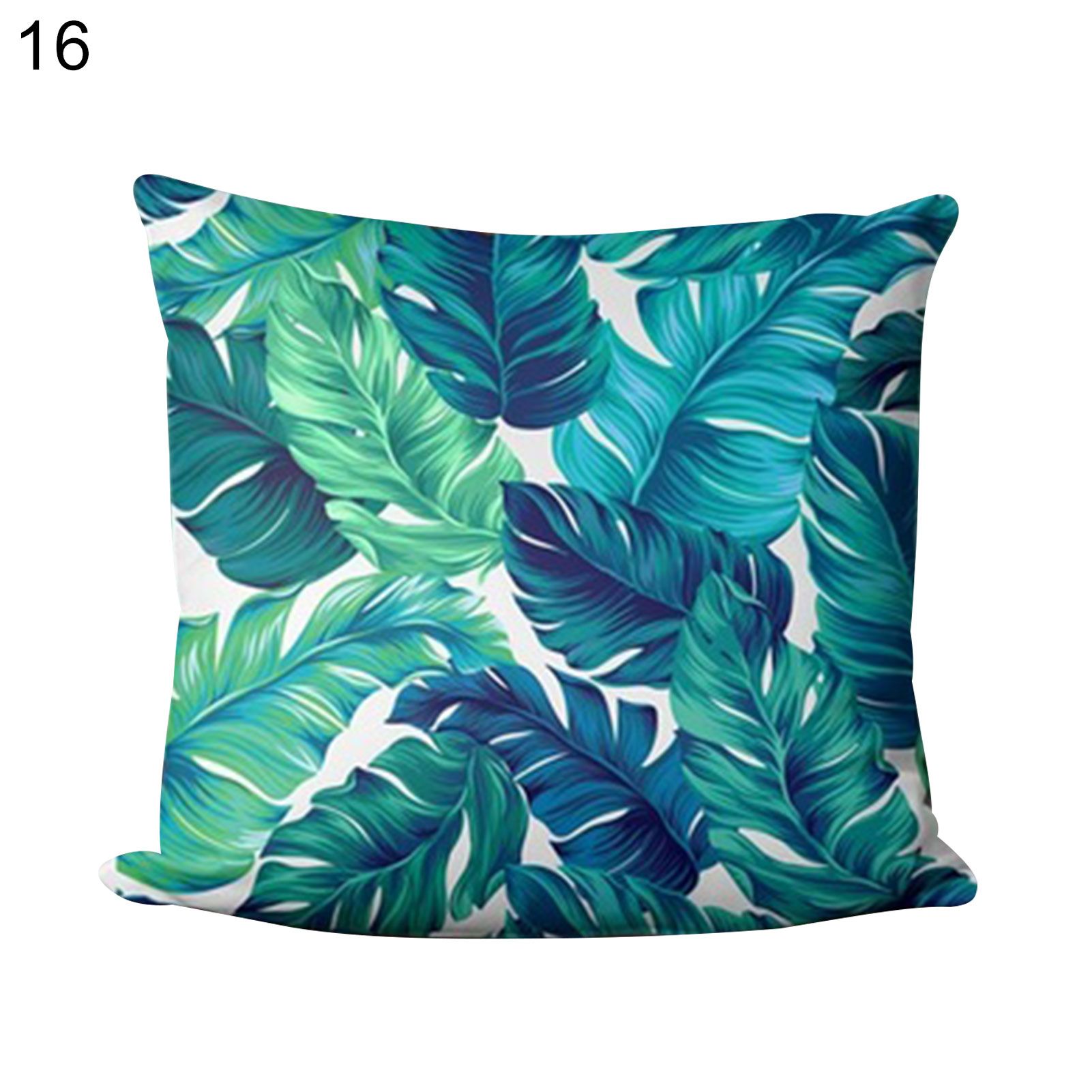 Love Heart Printing Soft Square Pillow Case Sofa Bed Cushion Cover Home Decor