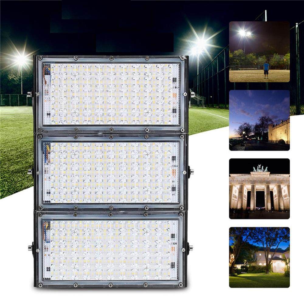 150W 2835SMD 150 LED Flood Light IP65 Waterproof Floodlight Lamp Outdoor Garden White Lights AC180-265V