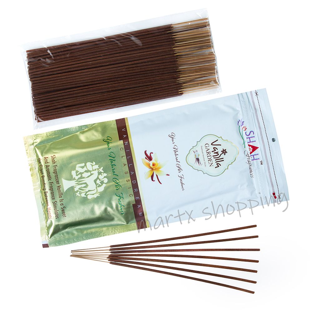 Vanilla Garden Incense Stick / Agarbatti Stick - 130 gram Zipper Pack