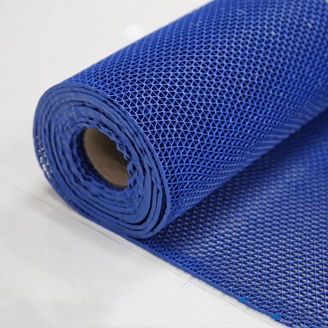 Polyvinyl Chloride-PVC Anti/Non Slip Floor Net Mat (5 x 4) Ft/ (60 x 48) Inch, Anti-Fatigue (PVC) Plastic Door Mat, Waterproof & Hard Rubber Plastic Floor/Door Mat