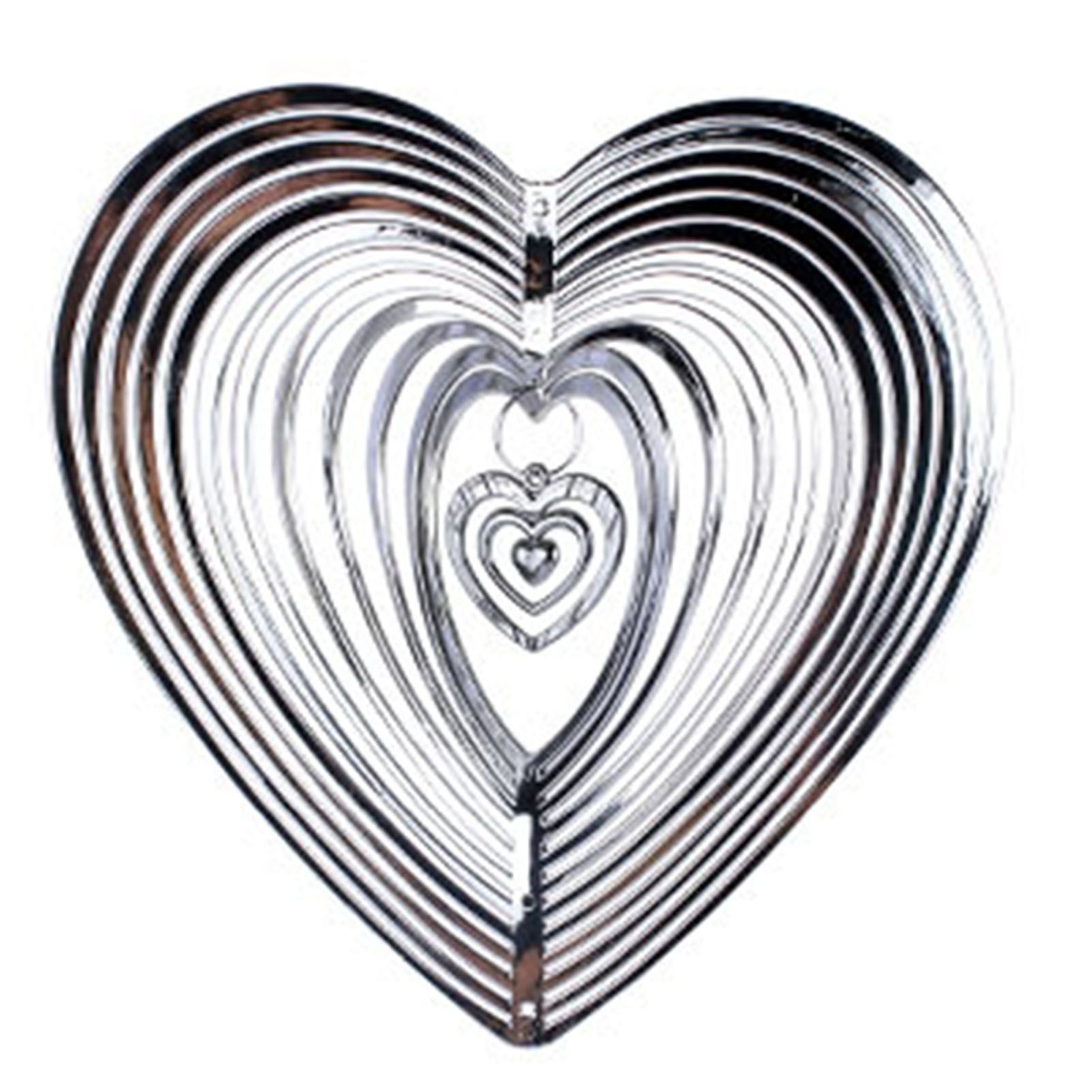 Bird Repeller Wide Application Decorative Eye-catching Heart-shaped Bird Deterrent Reflectors Garden Decor