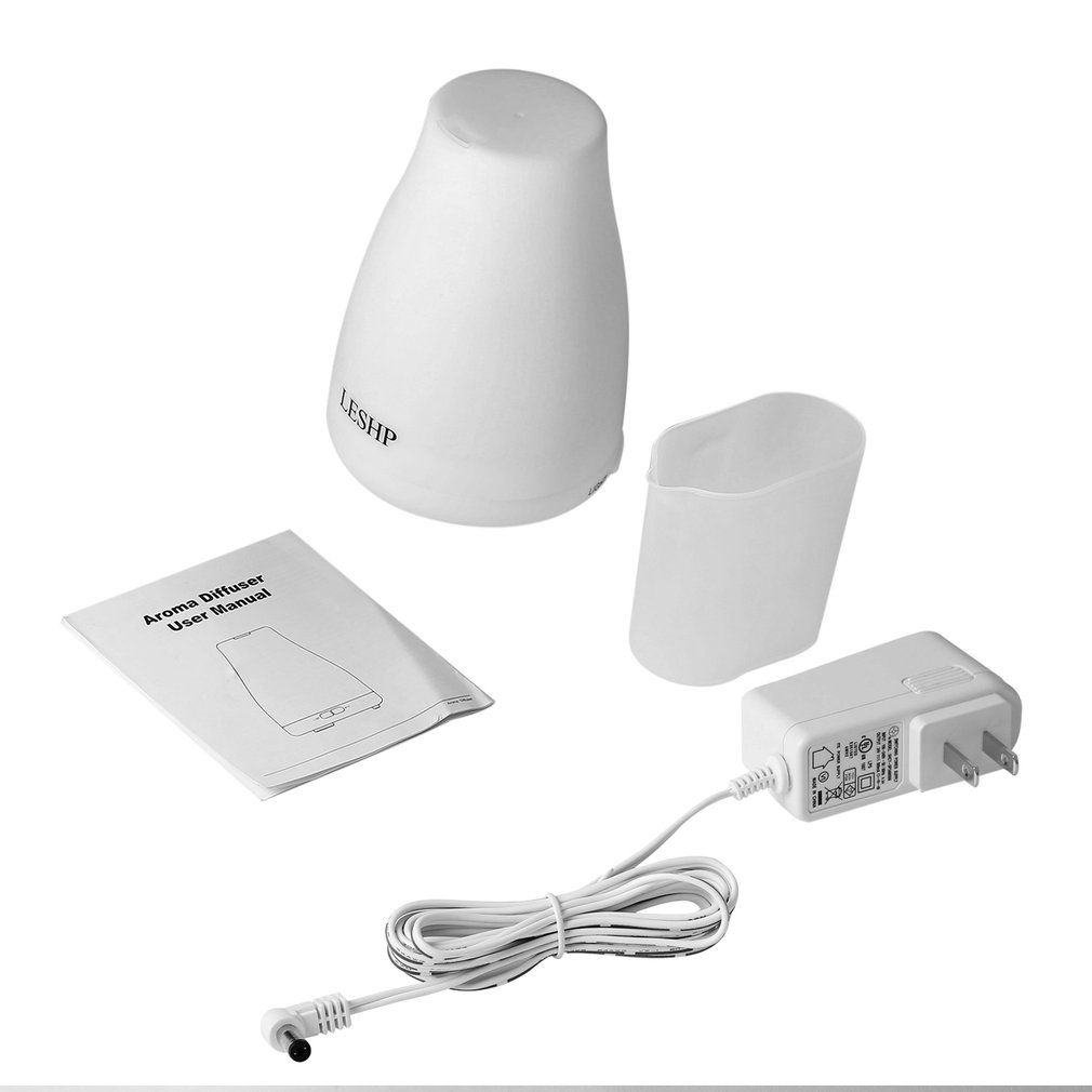 Aromatherapy Essential Oil Diffuser Ultrasonic Diffusers With Color Led Light