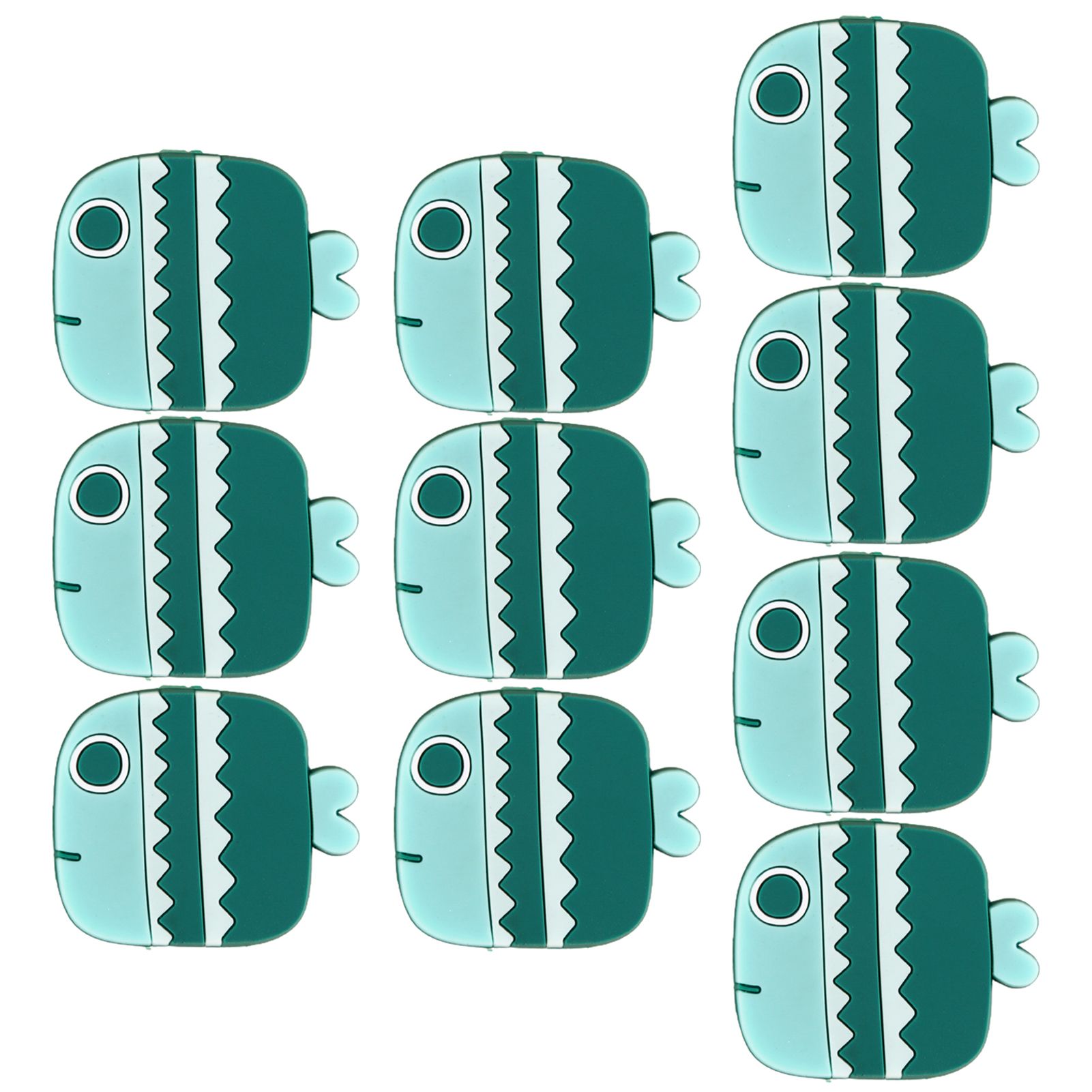 Refrigerator Magnets Fish Shape Excellent Performance Whiteboard Magnets