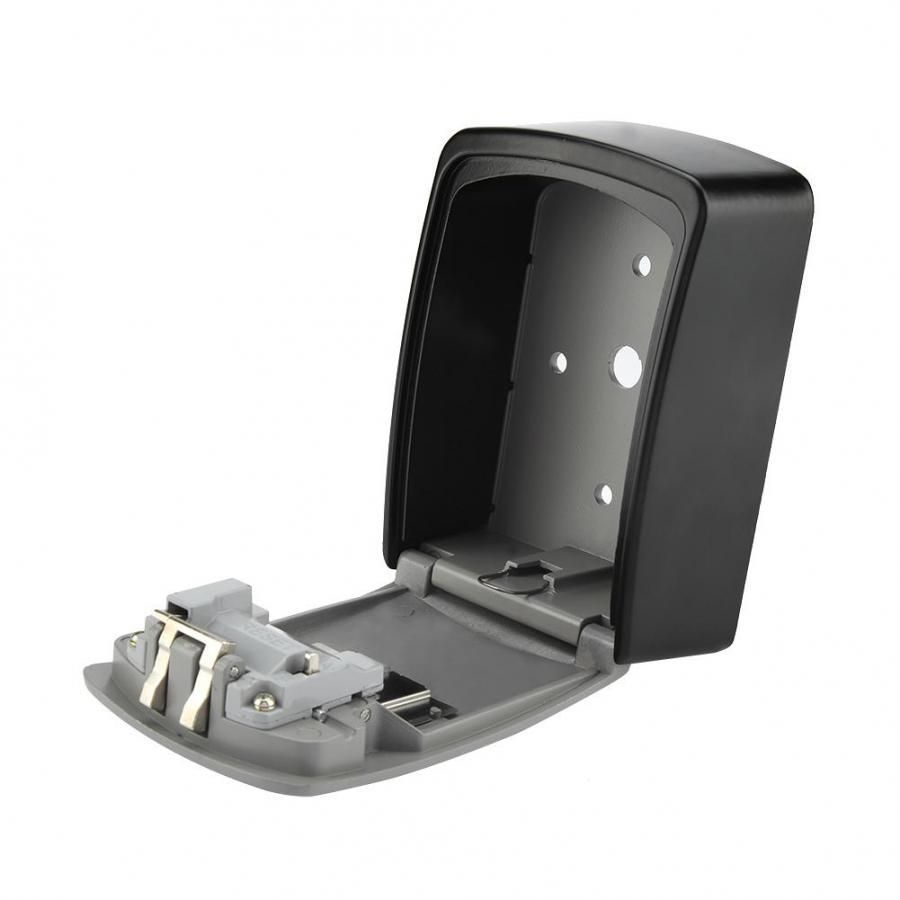 New Wall Mount Key Storage Secret Box Organizer Safe Security Door Lock with 4 Di t Combination Pas Zinc Alloy caja fuerte