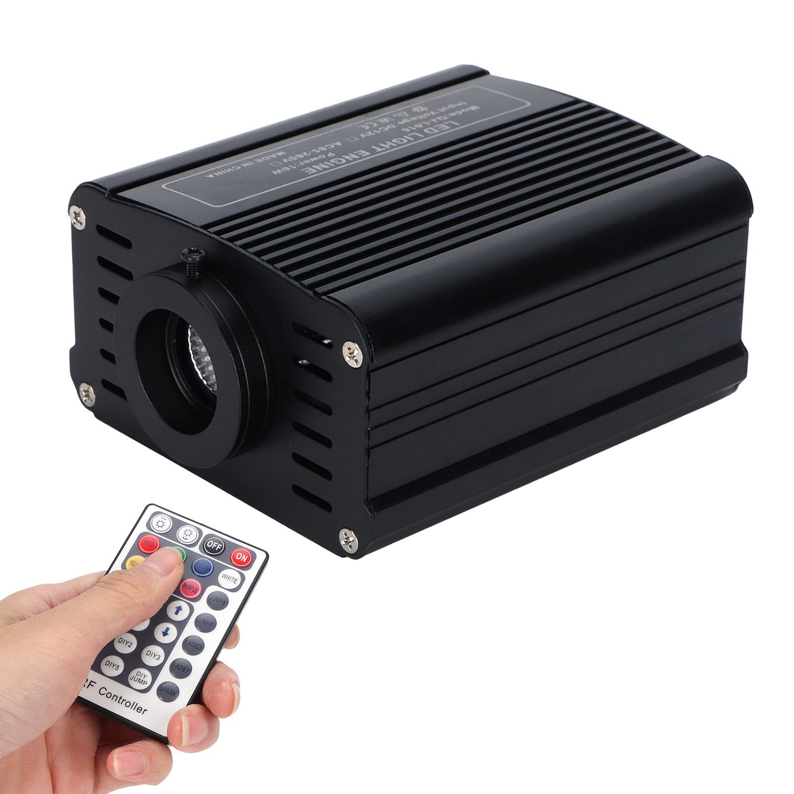 16W RGBW LED Fiber Optic Light Engine Kit Ceiling Lighting For Home Bedroom