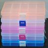 15 Slots Removable Transparent Jewelry l Storage Box Cases Holder Organizer