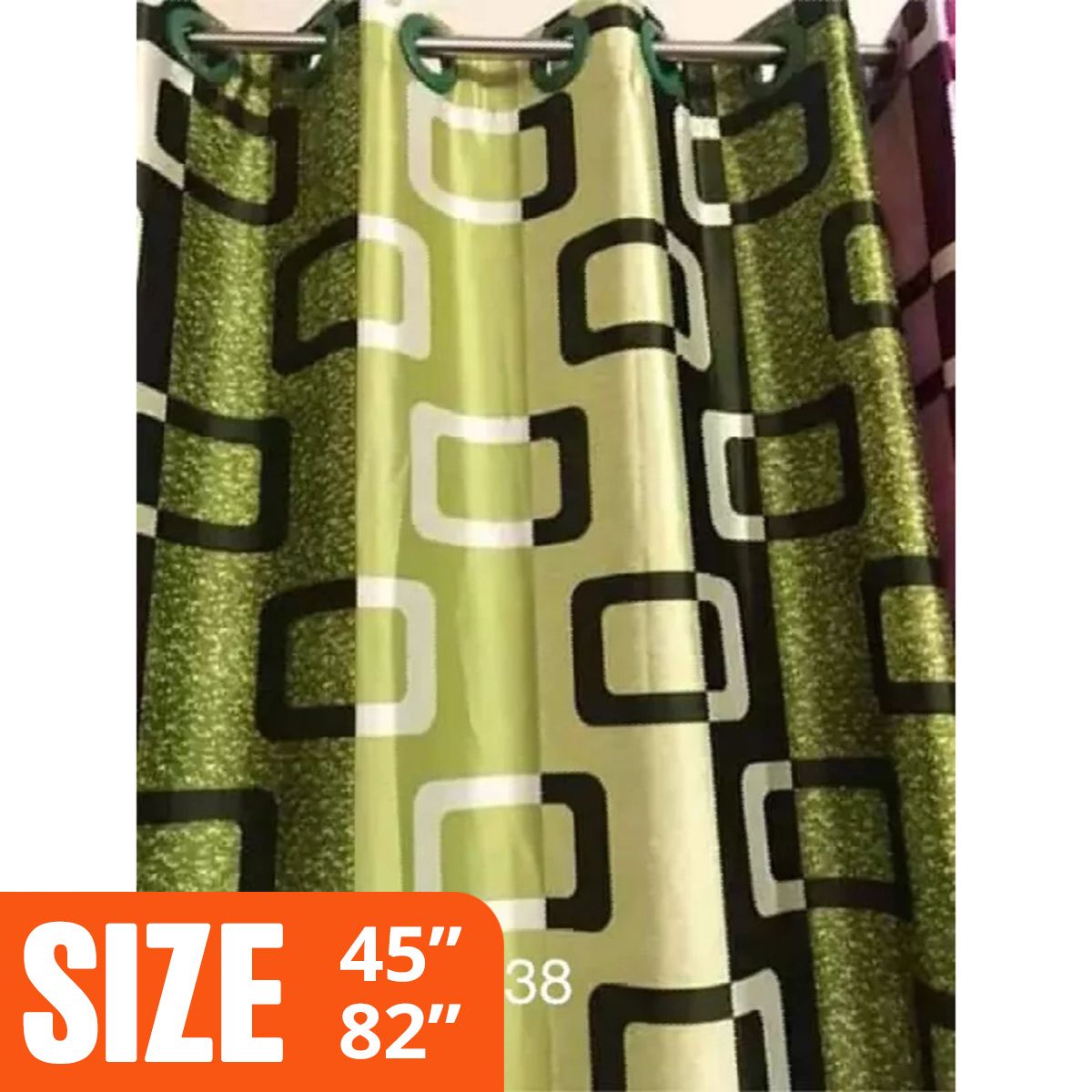 Square shaped curtain