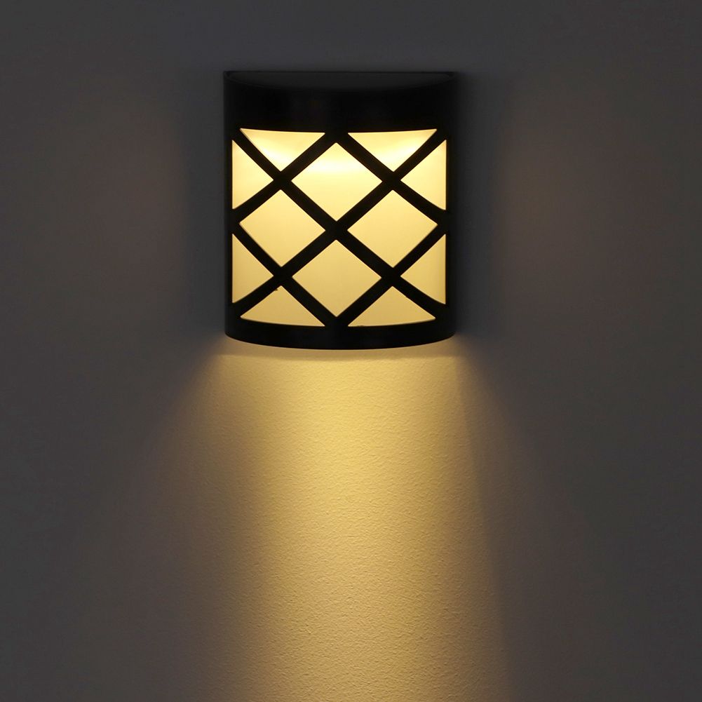 Outdoor Garden Waterproof LED Solar Powered Light Motion Sensor Wall Lamp