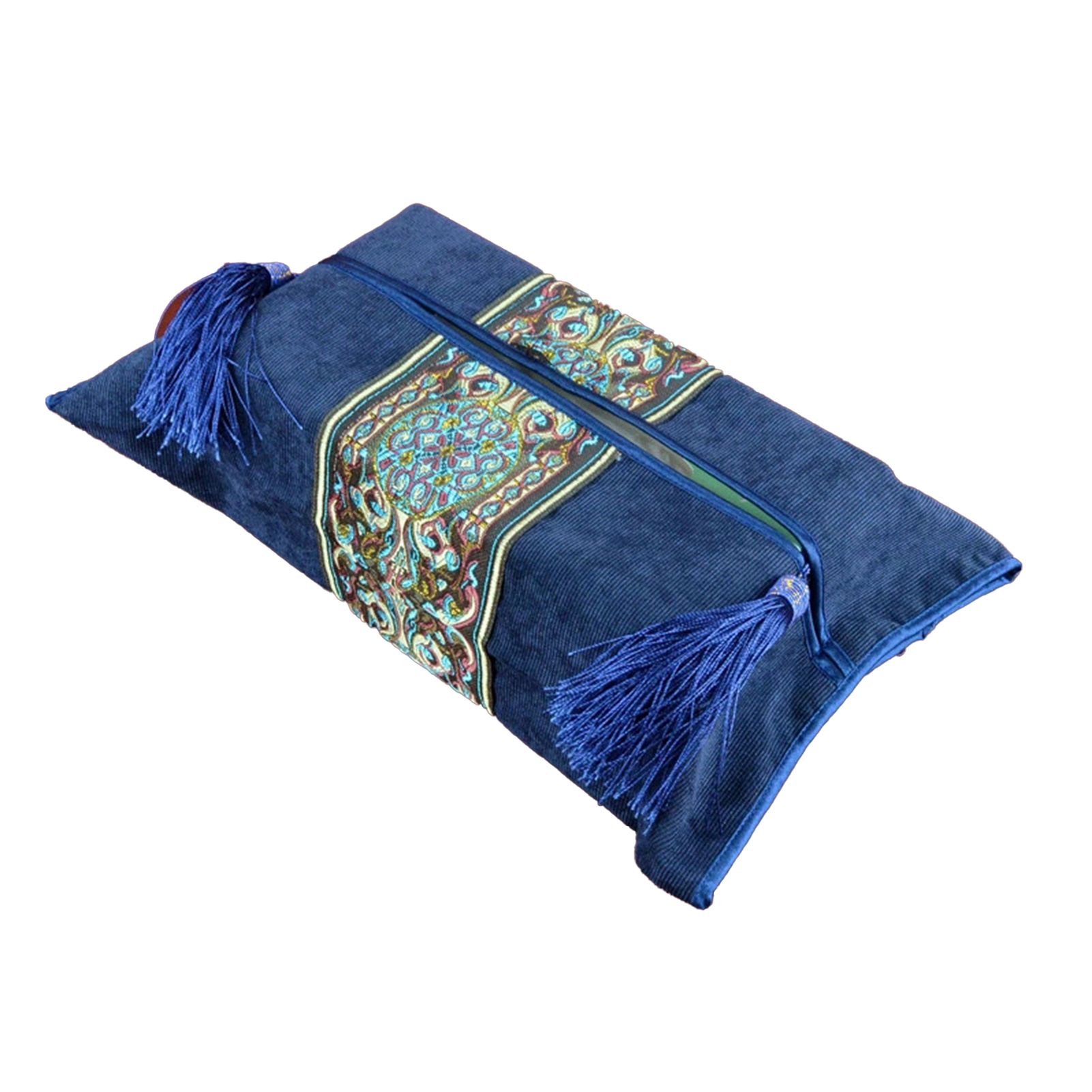 Tissue Box Wide Application Classical Embroidery Tissue Holder