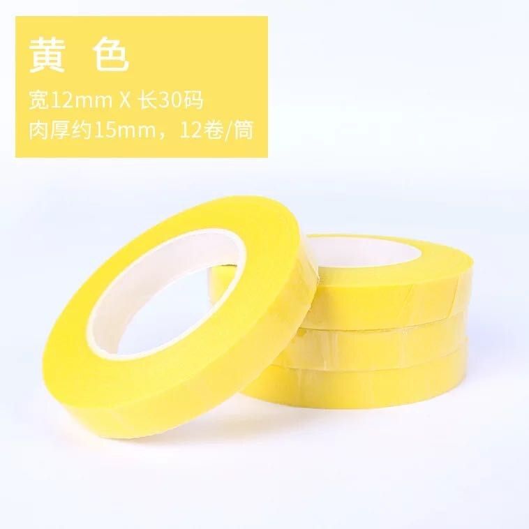 30 Yards/roll Self-adhesive Bouquet Stem Tape Green Floral Stamen Wrapping Florist Tapes DIY Flower Accessories