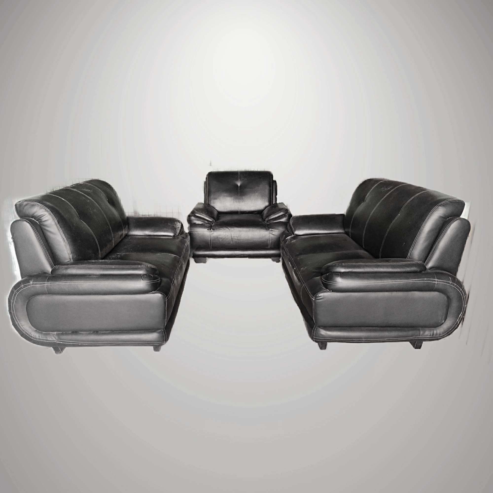 Leather Sofa Set