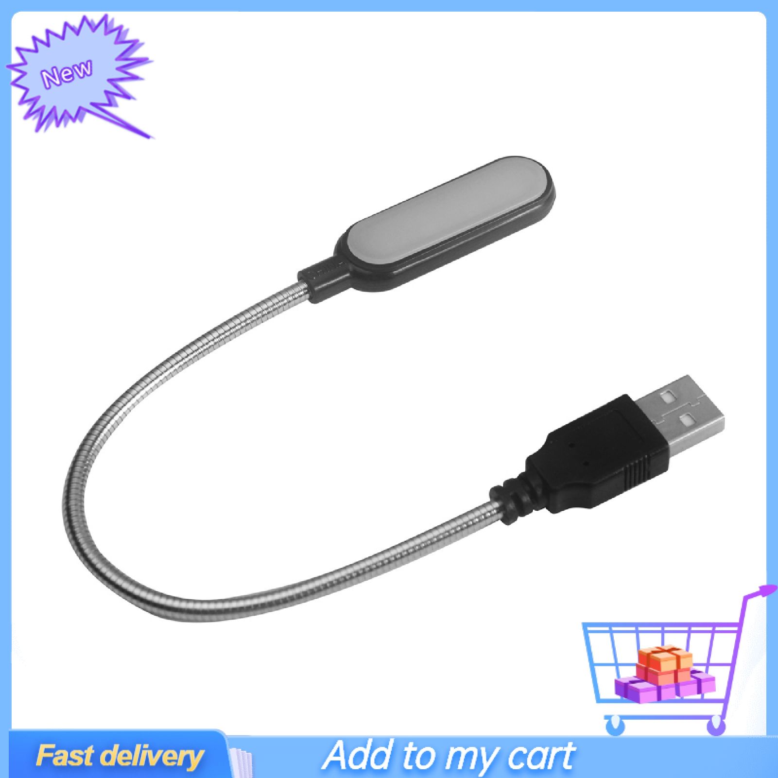 Night Light Durable Energy-saving ABS LED Reading Learning Lamp for Home