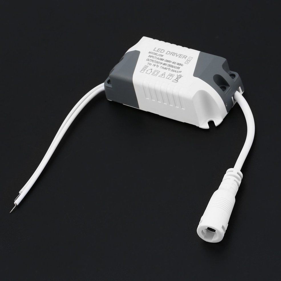 Dimmable LED Light Lamp Driver Transformer Power Supply 6/9/12/15/18/21W