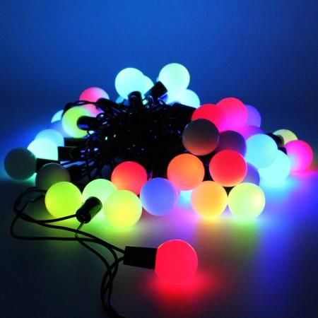 Multi LED Color Changing Fairy Lights, LED Ball Shaped String Fairy Lights Multi-Color, LED Ball light, Party, Wedding decoration, Holiday lights