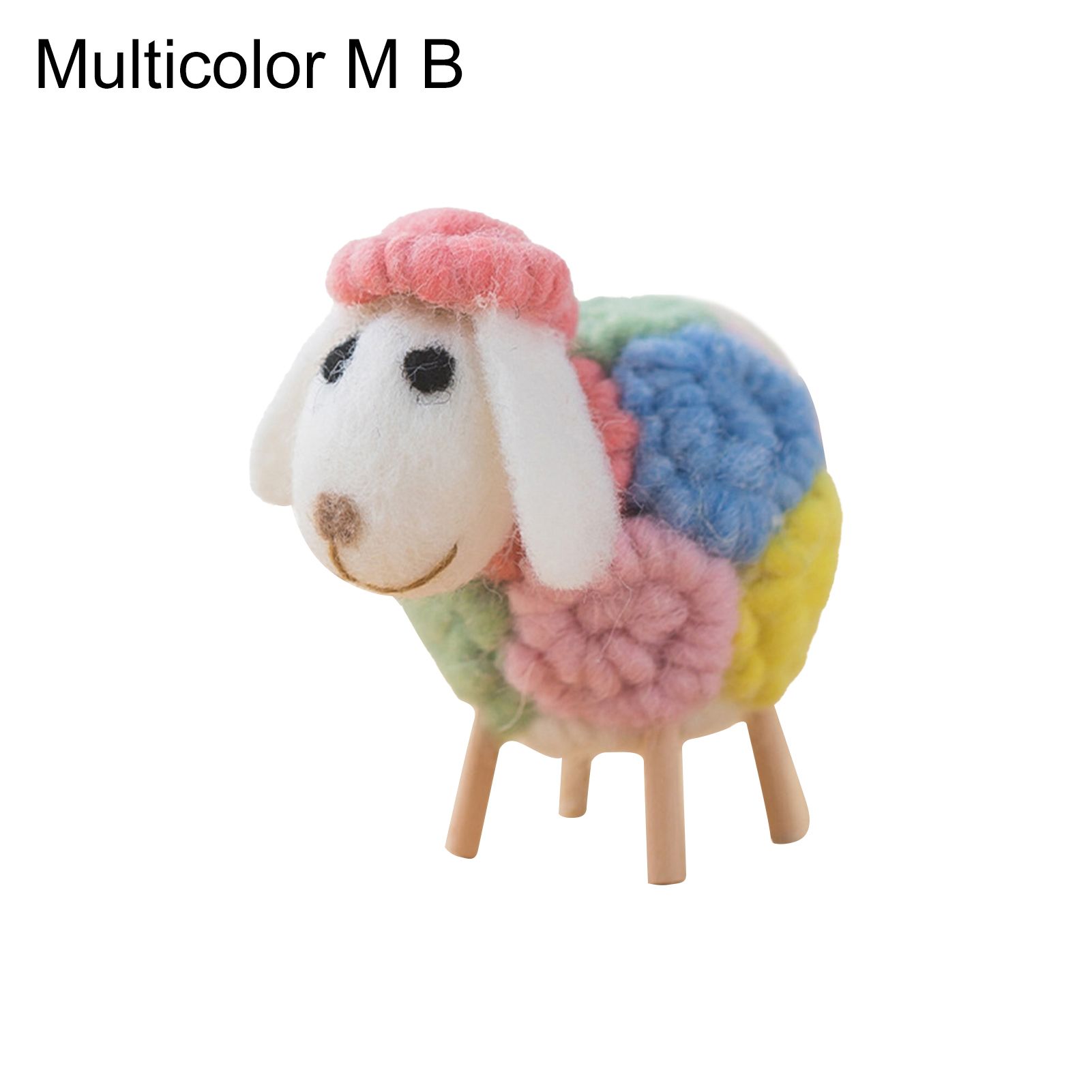 Animal Decoration Steady Classic Style Felt Sheep Ornament