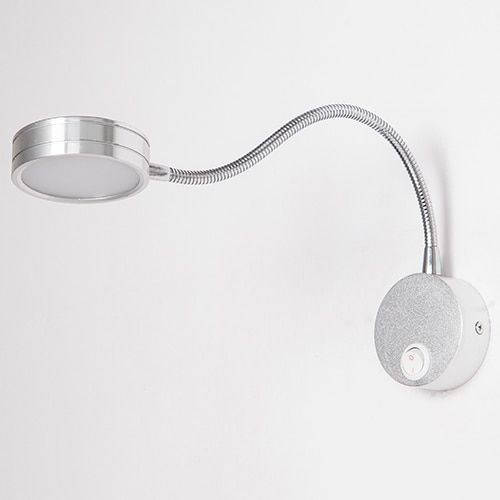[YGFEEL] LED Wall Lamps With Knob Switch 5W AC90-260V  Bedroom Bedside Reading Light Direction Adjustable Indoor Lighting