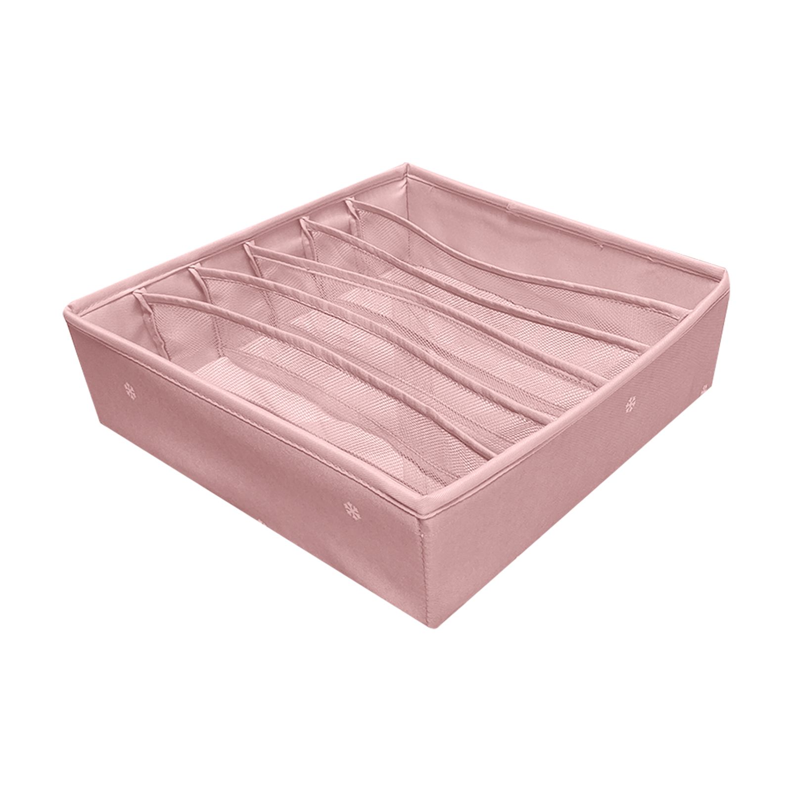 Sock Organizer Eco-friendly All-Purpose 6-Grids Sock Underwear Storage Box
