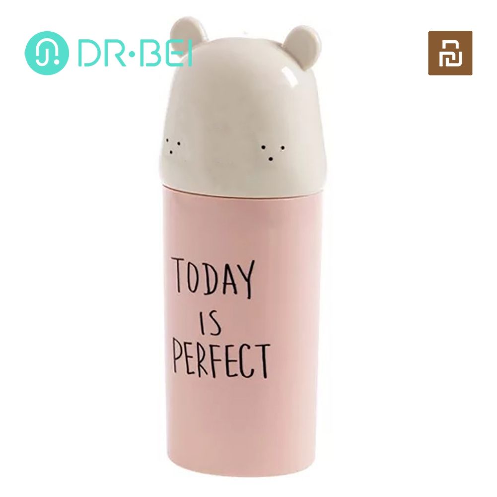 Porle Tl Bathroom Cartoon Water Cup Mug Toothbrush Toothpaste Holder