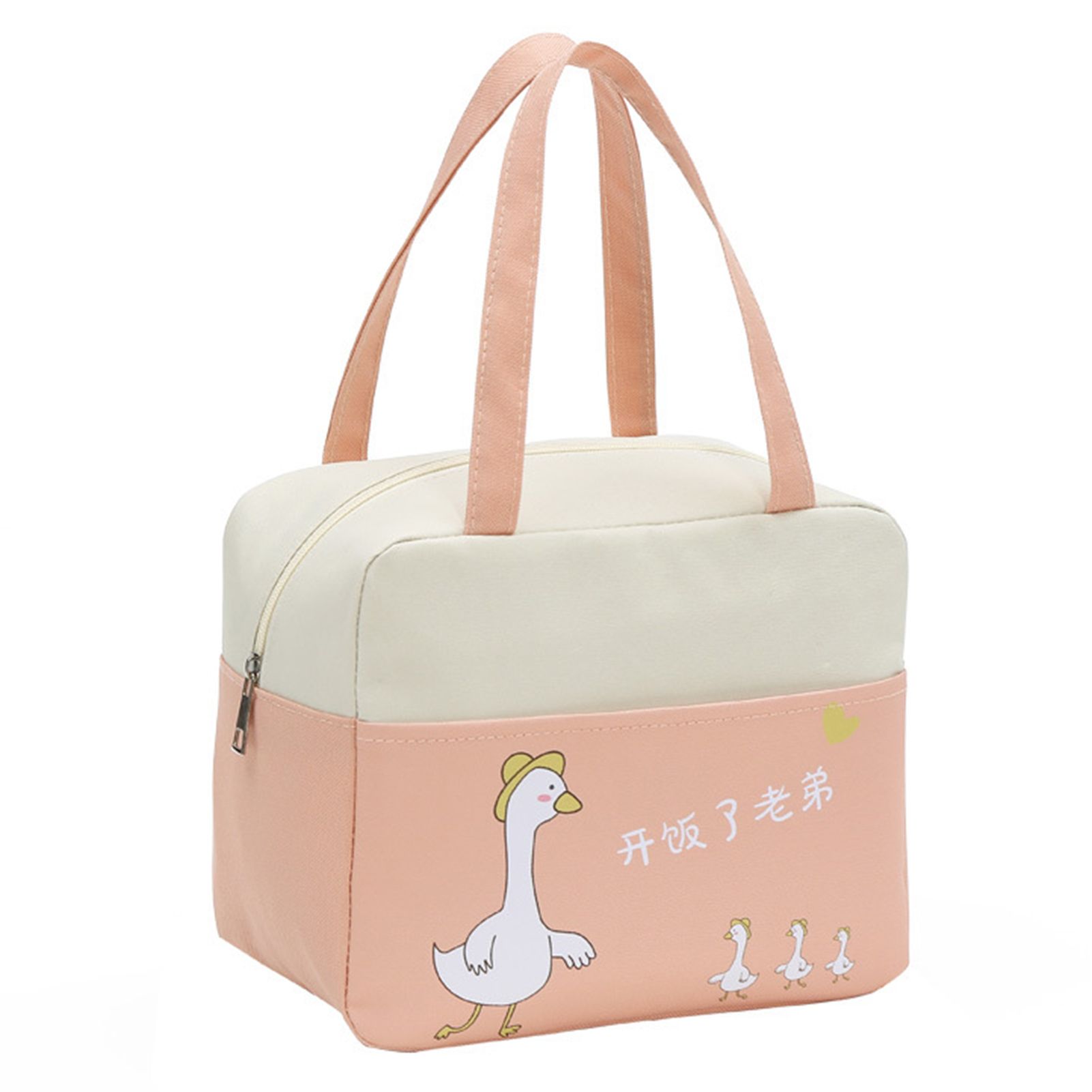 Lunch Storage Bag Water-resistant Cartoon Thermal Bento Bag