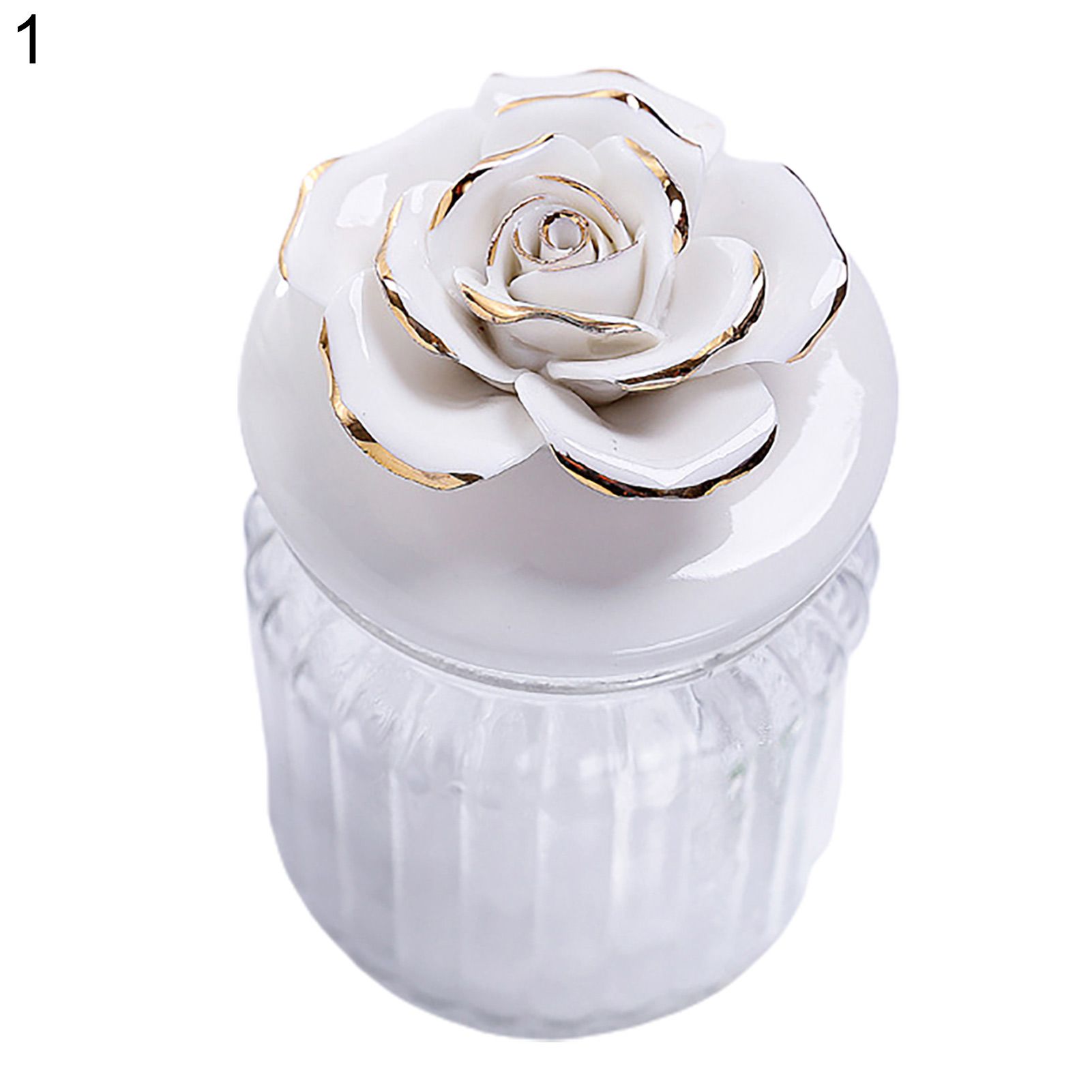 Storage Jars Delicate Portable Jewelry Cosmetic Organizer
