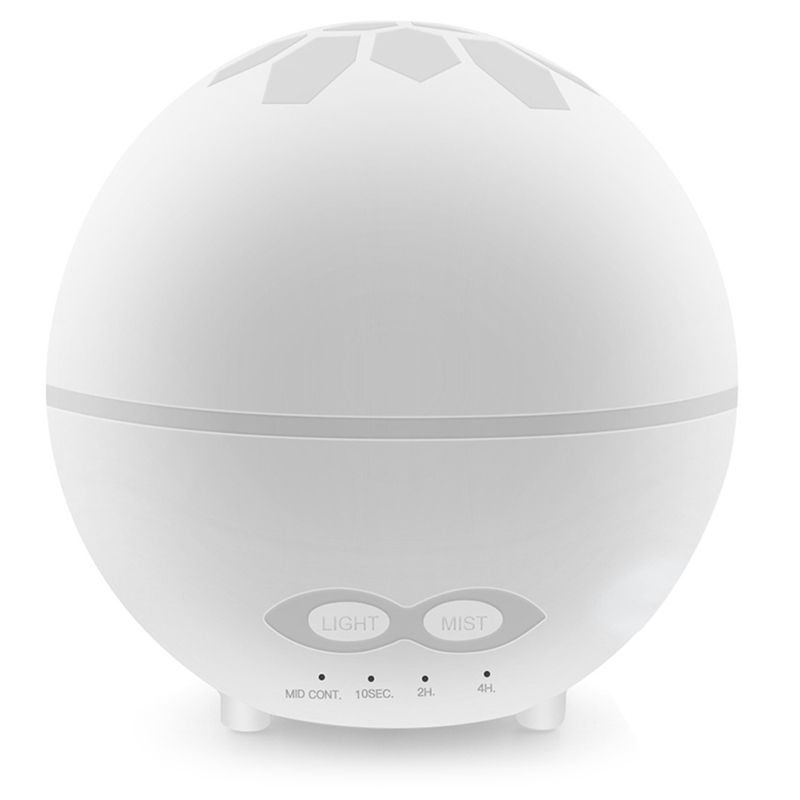 Diffuser,400ML Essential Oil Diffuser with 7-Color Mood Lights and Remote Essential Oils with Adjustable Mist EU Plug