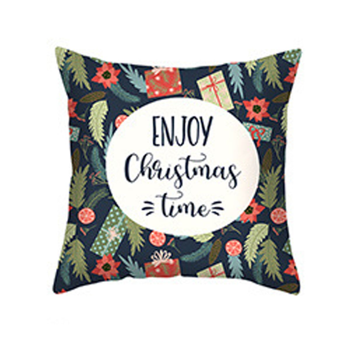 Pillowcase, Floral Print Throw Pillowcase Back Square Pillow Accessories Cushion Covers