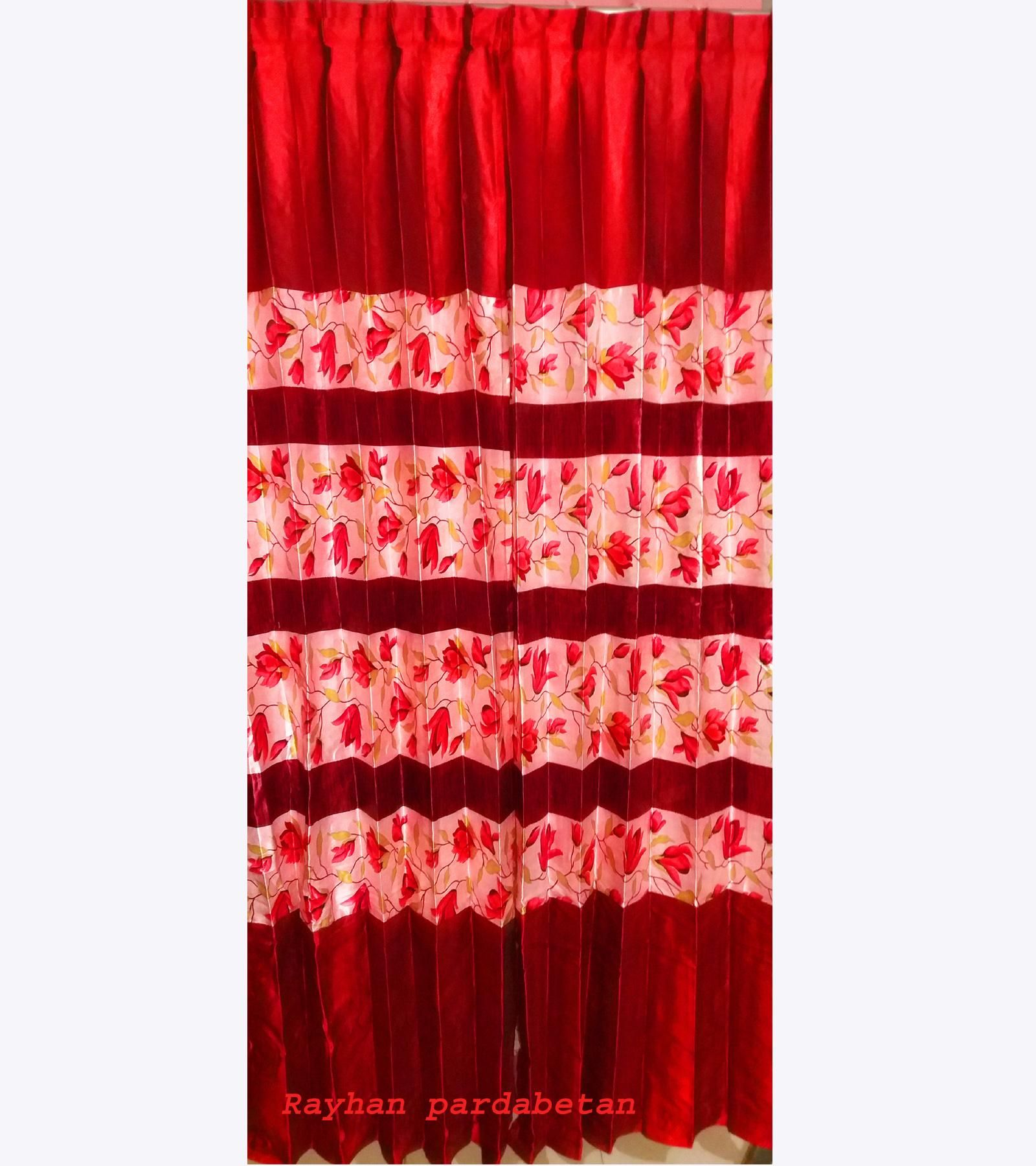 Double size Curtain Maroon