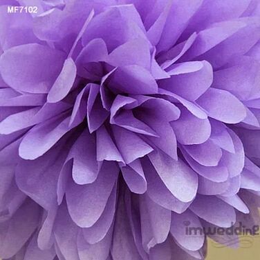 party 5pcs 8 inches 20cm Artificial flowers Tissue Paper Pom Poms Paper Flowers Ball pompom wedding Birthday Decoration Parties