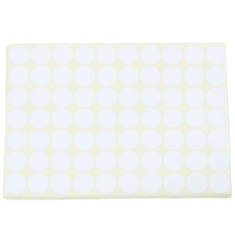19mm Circles Round Code Stickers Self Adhesive Sticky Labels