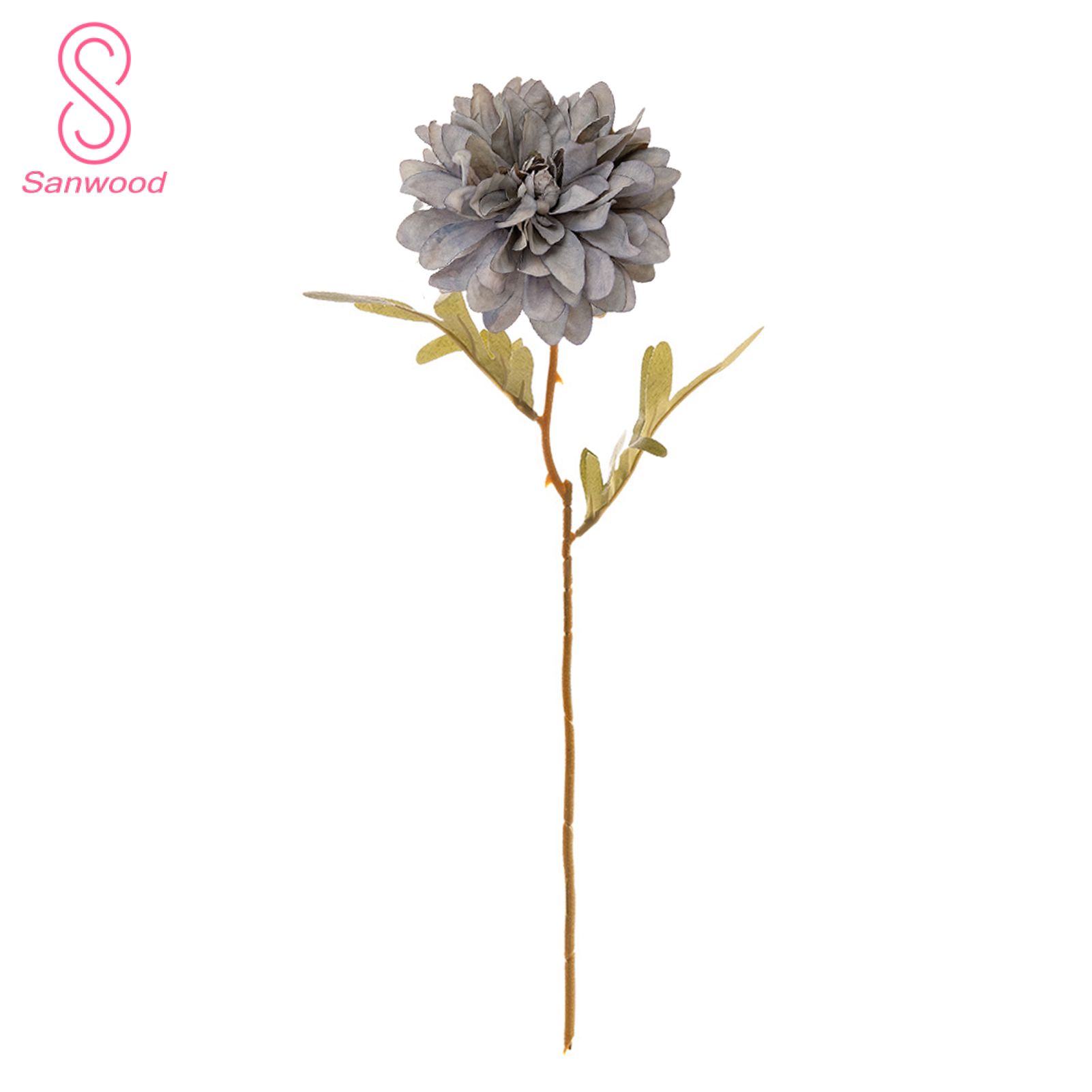 Simulation Flower Portable Simulation Silk Dahlia With Stem