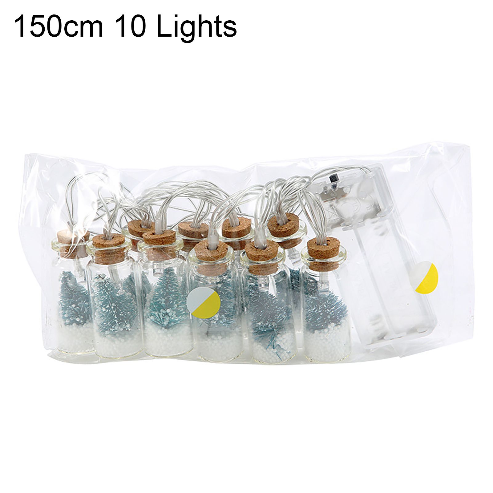 Christ String Lamp Flicker-free Christ Wishing Bottle X String Light Ornament