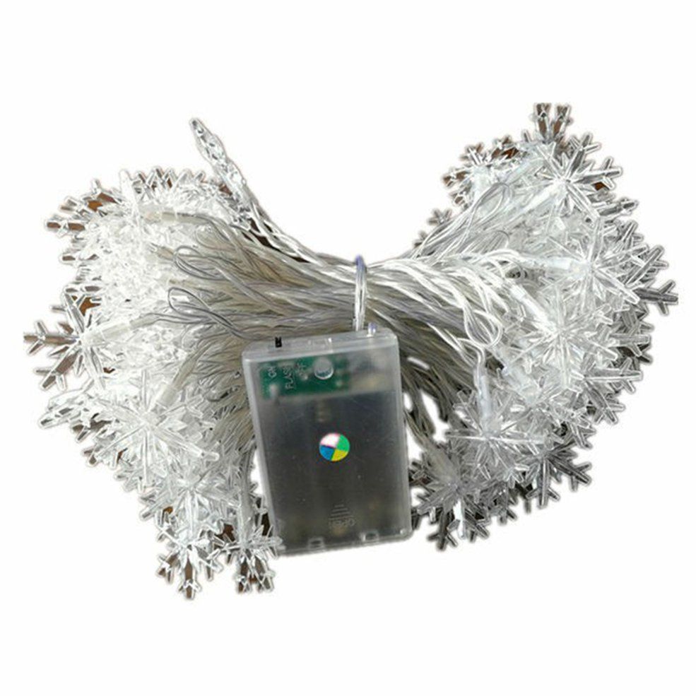 String Lights LED Lantern Snowflake String Light LED Snowflake Decoration