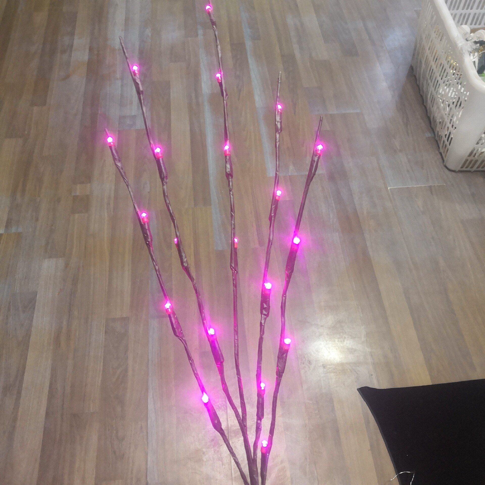 Novelty Lights 20 Bulbs LED Willow Branch Night Lights Christmas House of Novelty Decorations Outdoor Bedroom Decor Navidad DIY