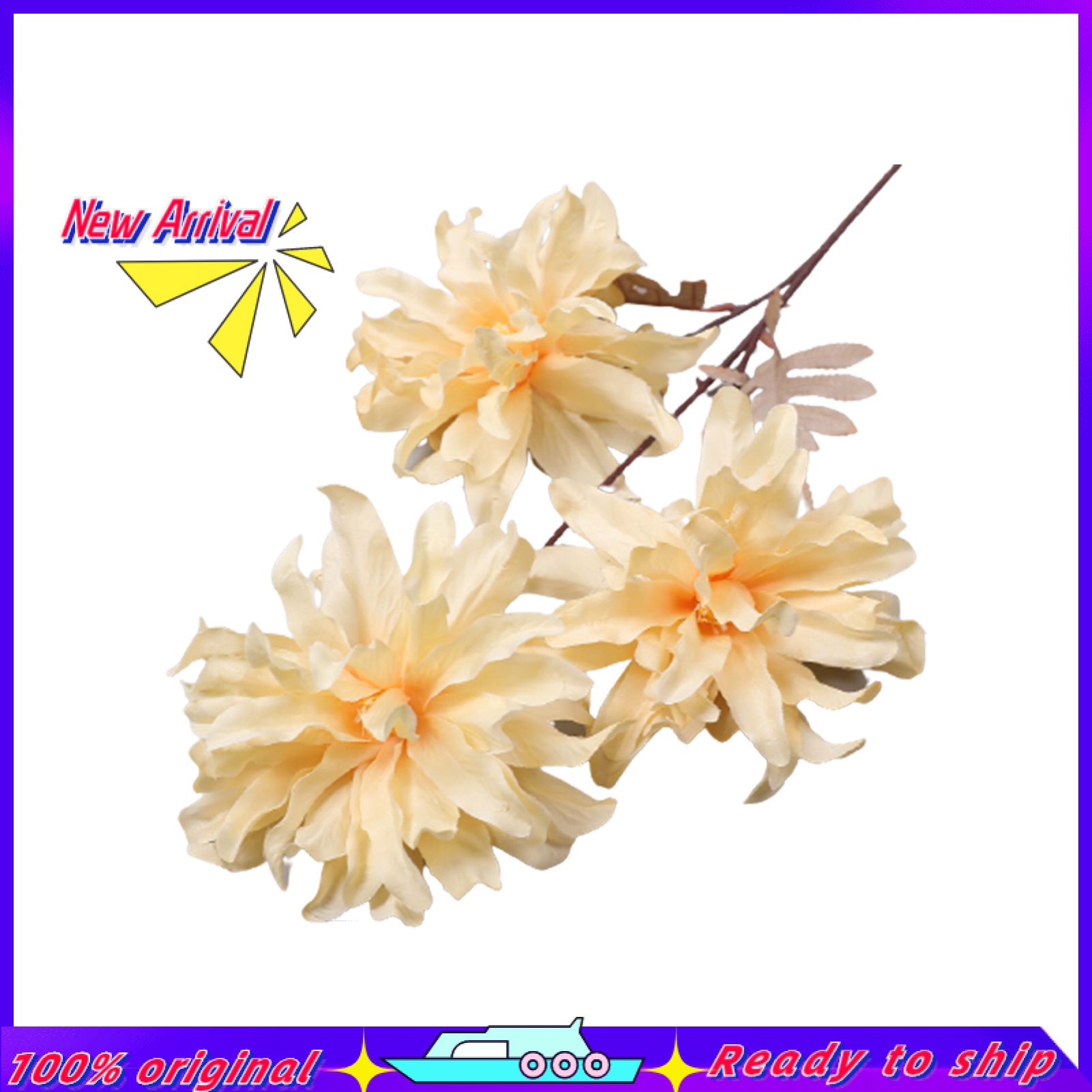 Exquisite Plastic Beautiful Artificial Flower Handmade Widely Used Simulation Orchids for Home