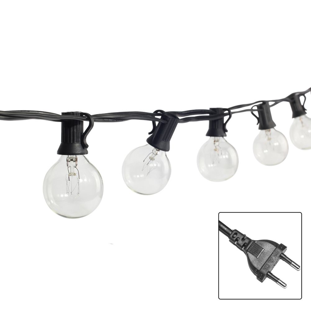 25 Bulbs LED String Light Waterproof Garden Holiday Party Christmas Decor Lamp