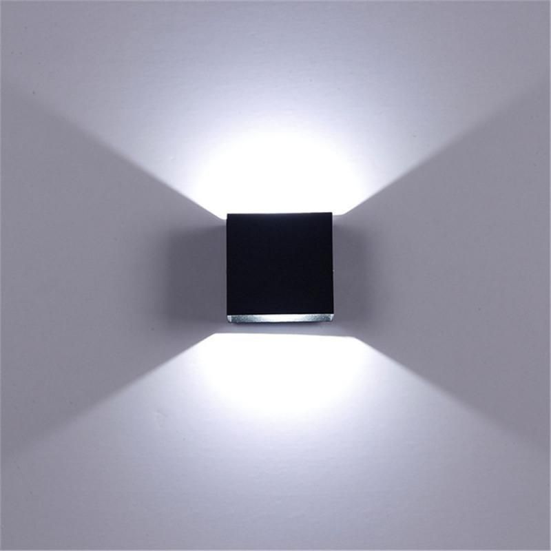 Adjustable Angle LED Garden Wall Light Outdoor Waterproof rch Decorate Lighting Aluminium Lamp Indoor Bedside Lighting Lamp
