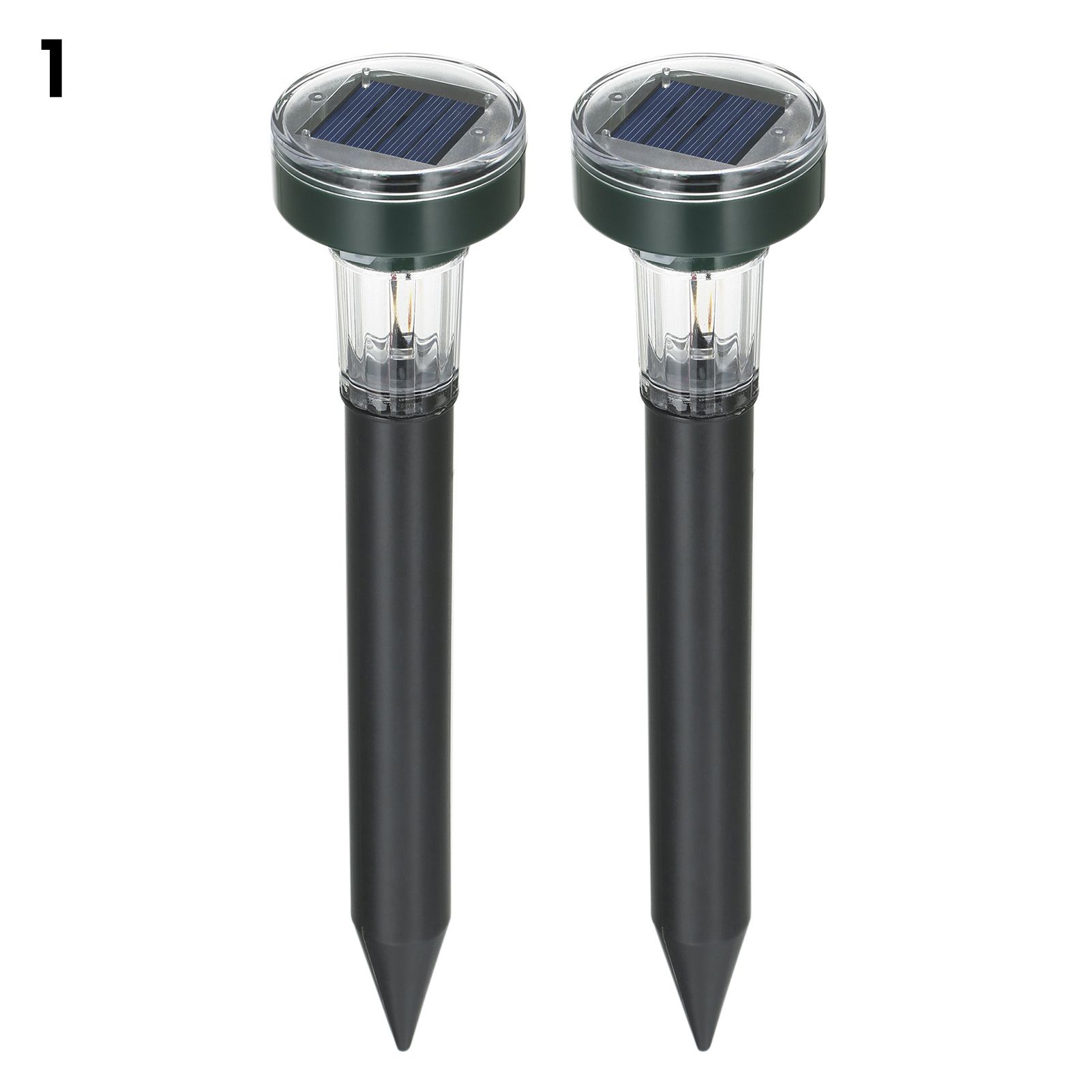 Mouse Expeller Rechargeable Solar Mouse Vole Expeller Lawn Lamp