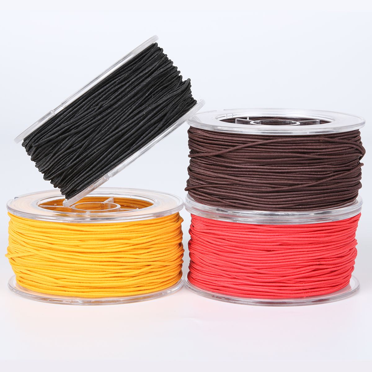 15m-30m/roll Runche Imported Core Spun Elastic Thread Transparent Box 0.8-1.5mm Special Sticker For Sewing Machine Supplies