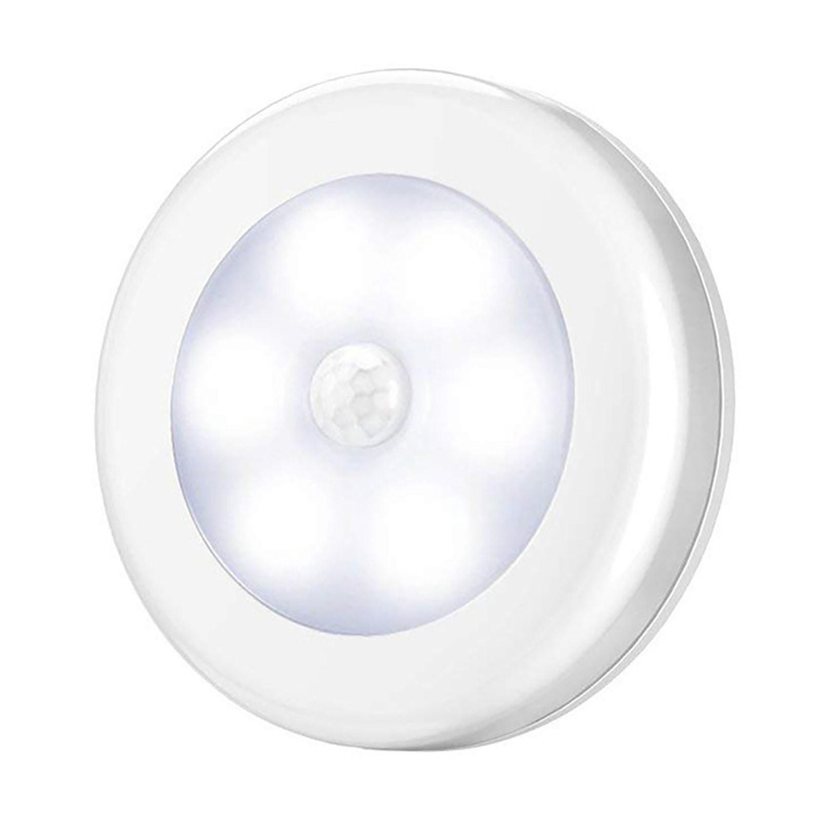 Closet Light Powered Motion Sensor Round Wardrobe Lamp