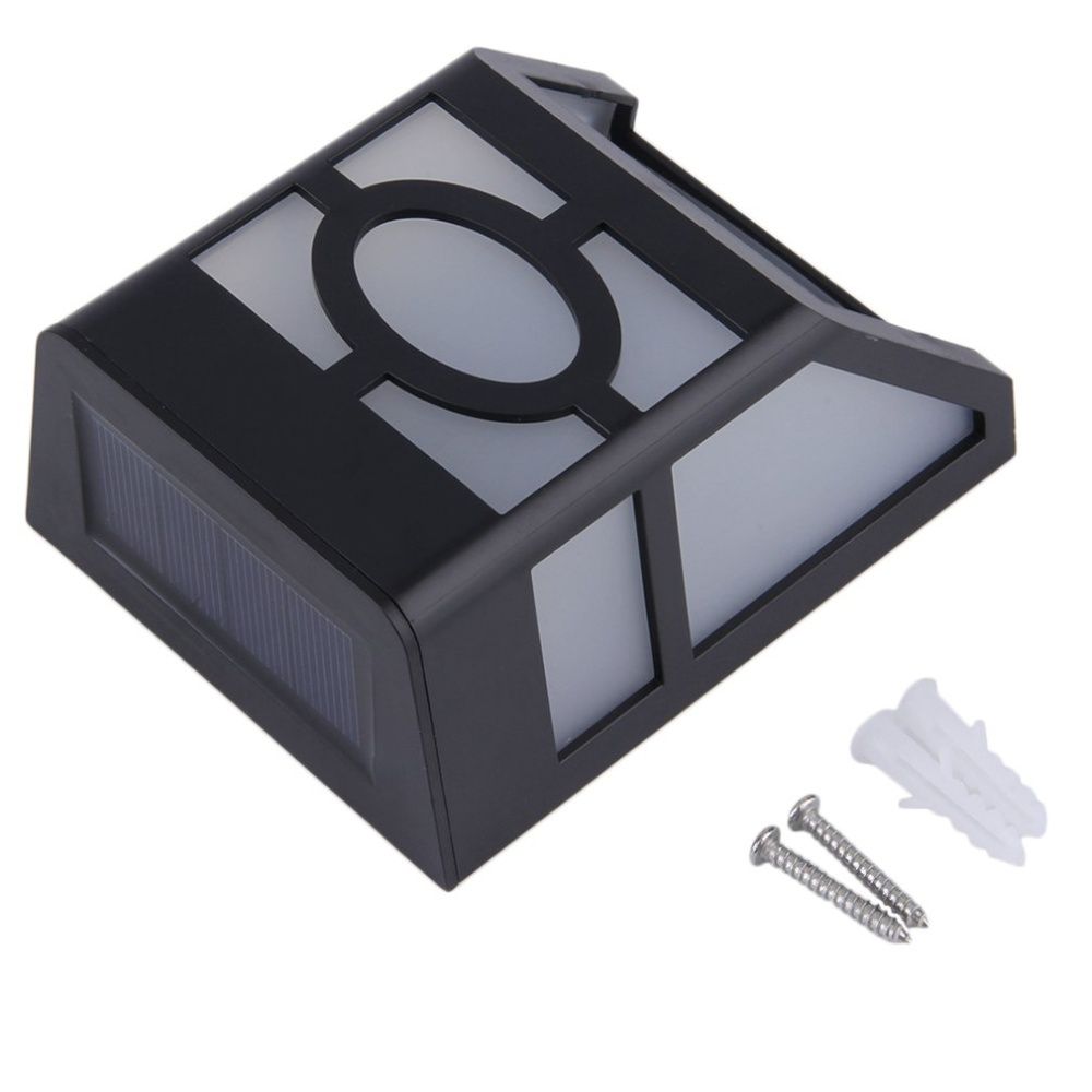 Led Solar Light Sensor Lamp For Fence Wall Home Garden Path Yard Stairs