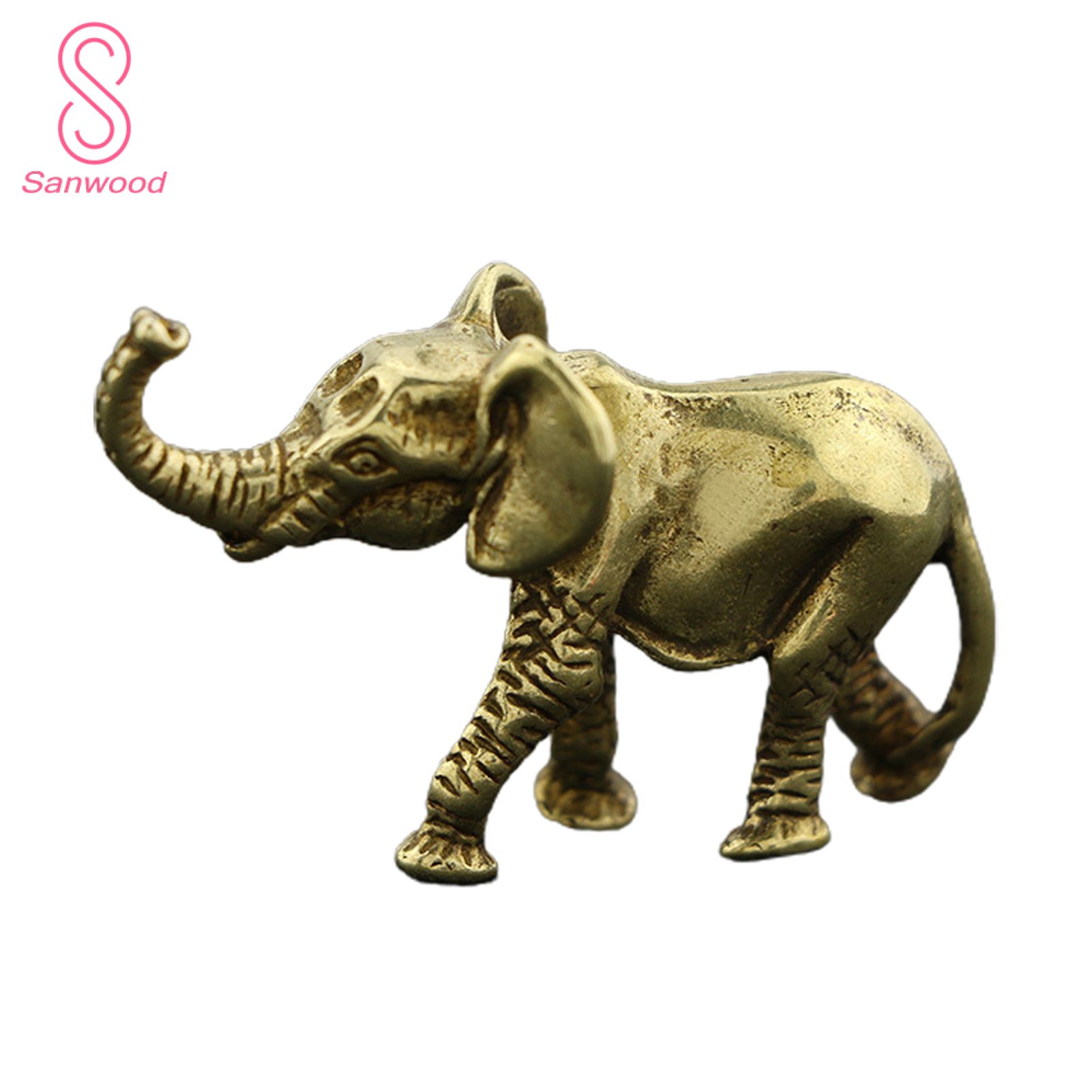 Animal Craft Artistic Handmade Elephant Figurine Souvenir