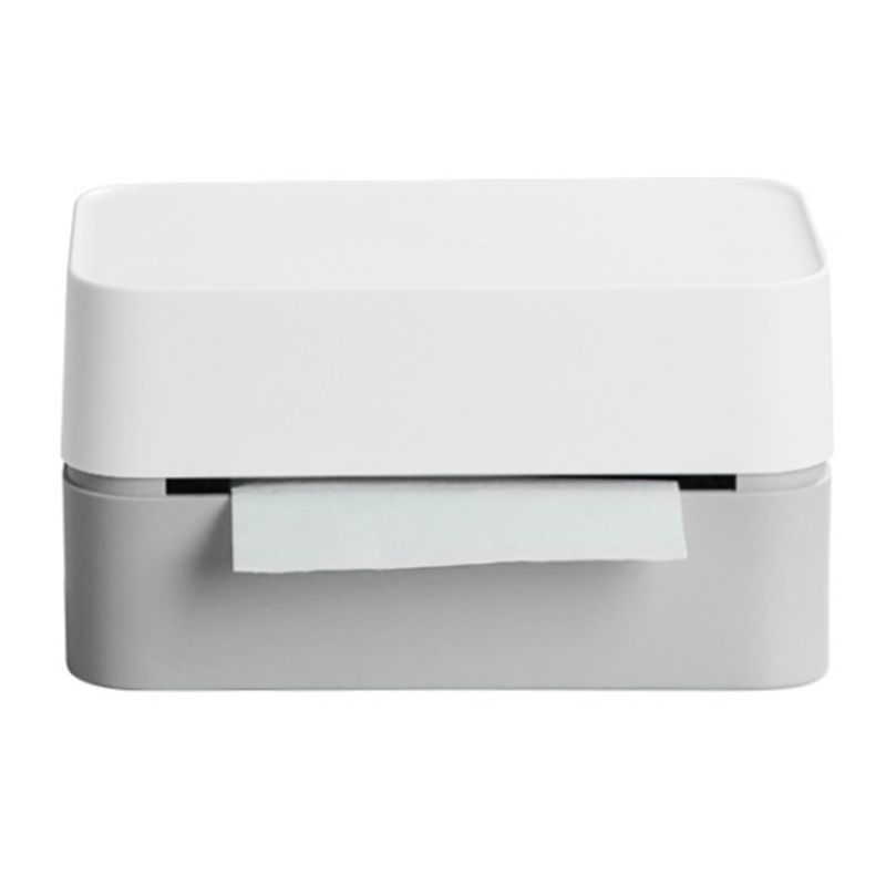 Tissue Box Cover Hotel Car Container Towel Napkin Case Holder Home Office Supplies Gray