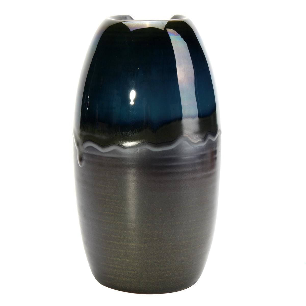 Glogal collection---Black Porcelain Backflow Smoke Ceramic Cone Incense Burner Holder with 10